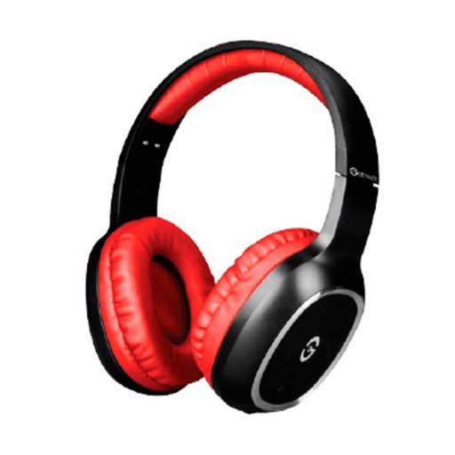 [GETTTECH_GH-4640R] Getttech DIADEMA HEADSET GETTTECH GH-4640R BT 3.0 STEREO C/MIC NEGRO C/ROJO